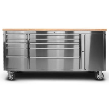 Safewell72Inch Stainless Steel Tool Cabinet with Side Door